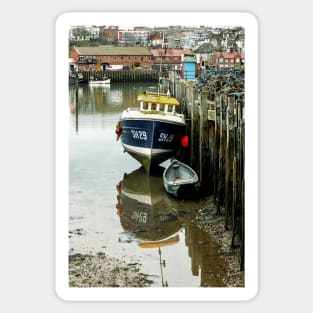 Boat in the Harbour Sticker